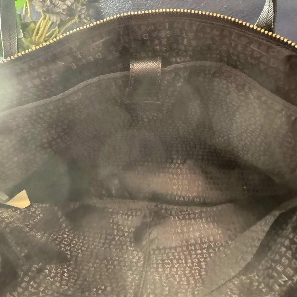 Kate Spade Black Avenue Daveney Nylon Laptop Bag